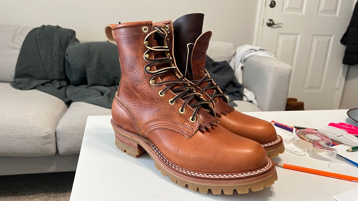 Photo by abcdefg1234567 on December 5, 2025 of the Nicks MTO in Horween English Tan Dublin.