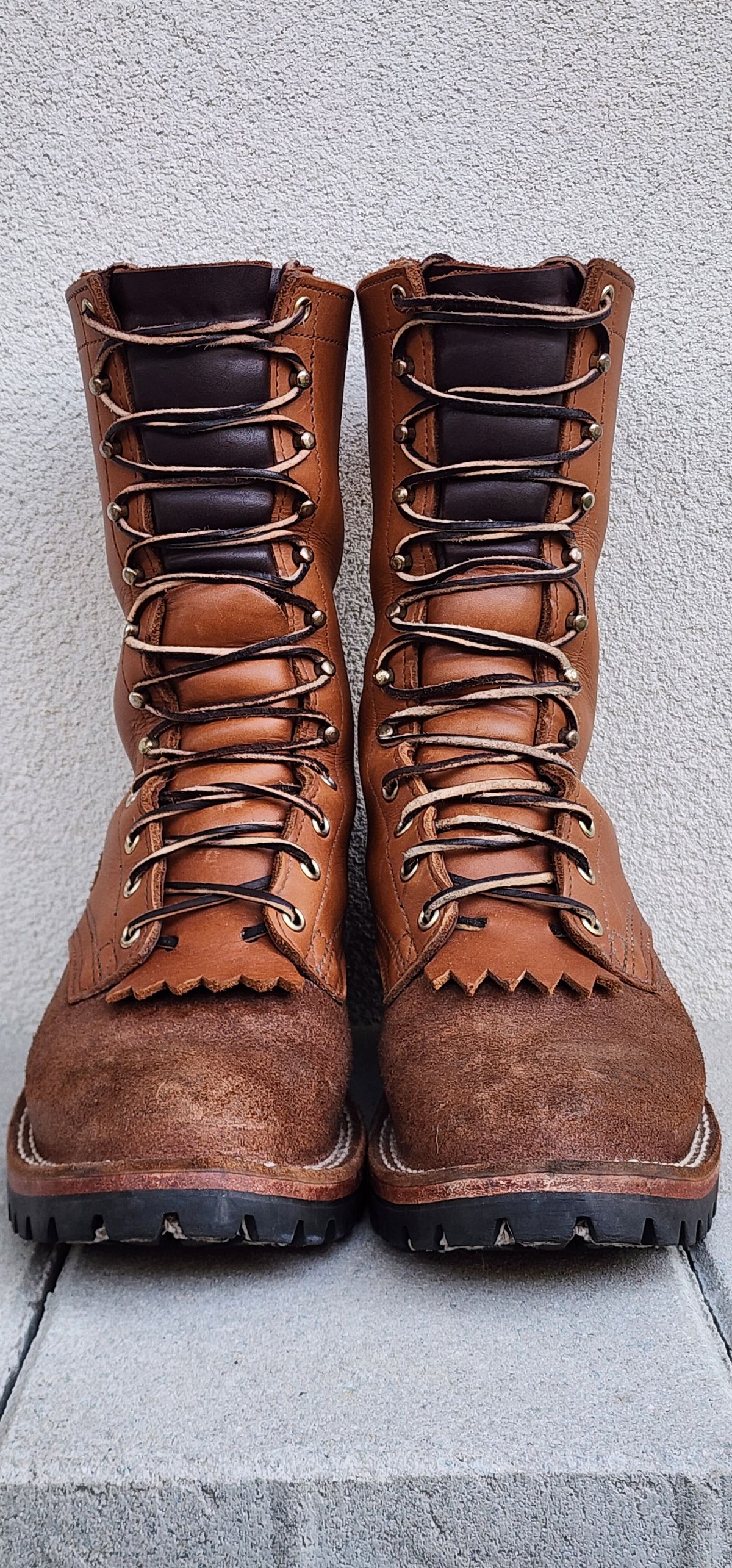 Photo by Rudey on February 5, 2025 of the Nicks DomePro in Seidel 1964 Tan Roughout & Seidel 1964 Tan.
