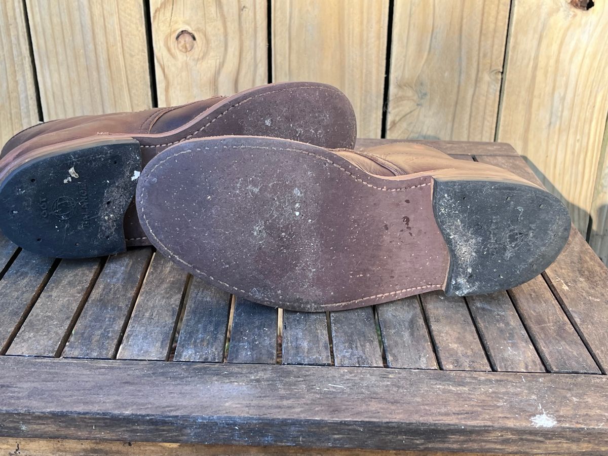 Photo by LordDonnington on December 3, 2025 of the Alden Indy Boot in Horween Brown Chromexcel.