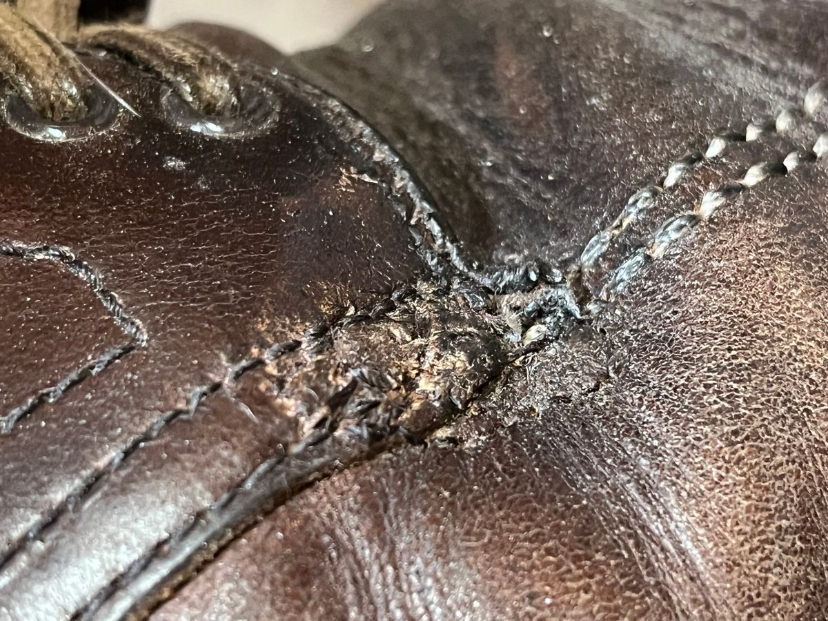 Photo by LordDonnington on March 19, 2026 of the Alden Indy Boot in Horween Brown Chromexcel.