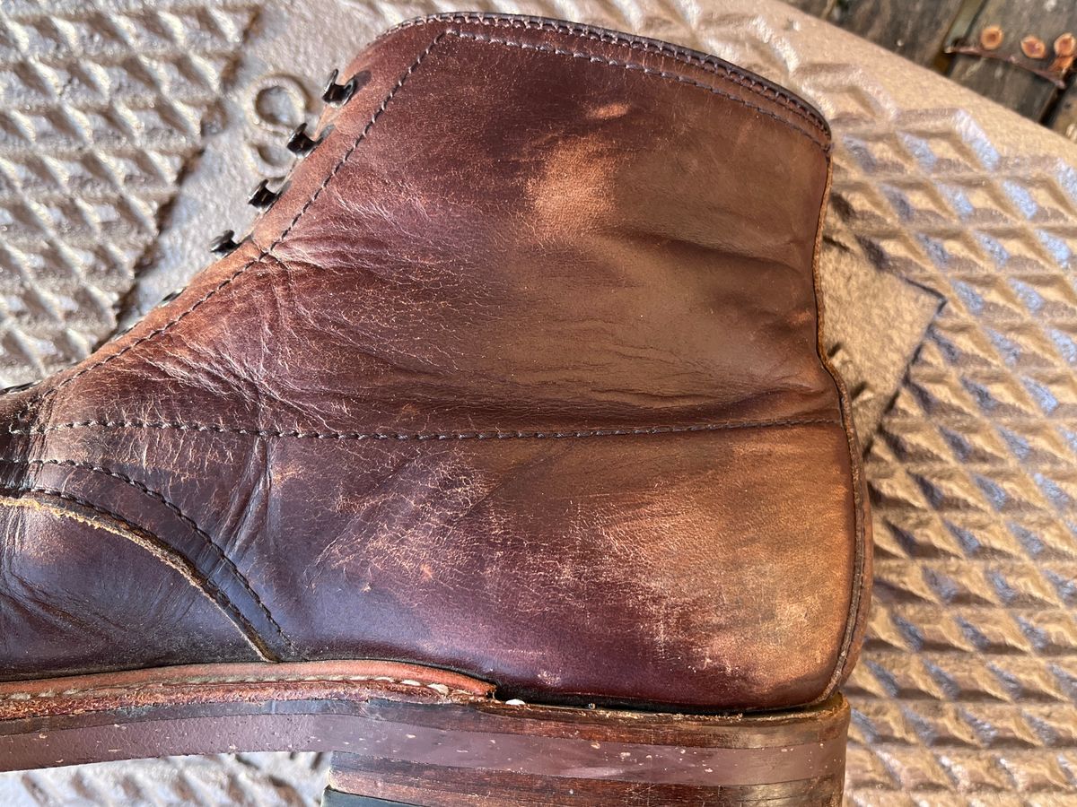 Photo by LordDonnington on March 20, 2026 of the Alden Indy Boot in Horween Brown Chromexcel.