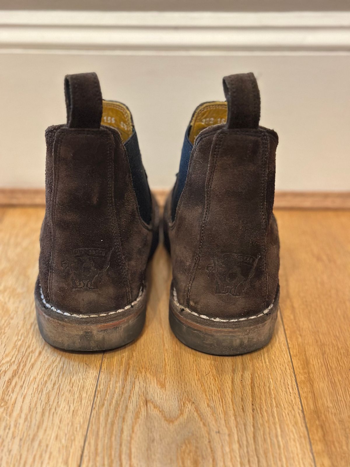 Photo by eschaye on November 3, 2025 of the Jim Green Stockman in Houston Brown Rough Out.