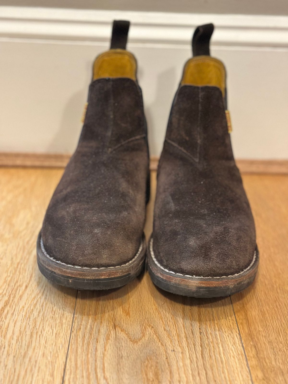 Photo by eschaye on November 3, 2025 of the Jim Green Stockman in Houston Brown Rough Out.