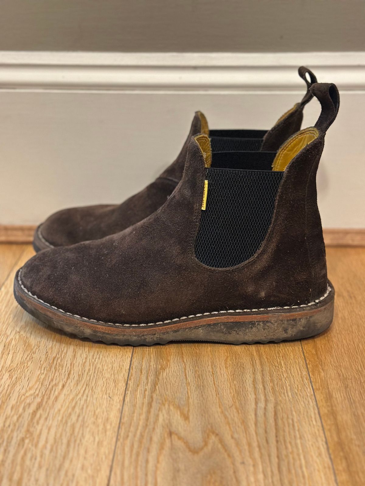 Photo by eschaye on November 3, 2025 of the Jim Green Stockman in Houston Brown Rough Out.