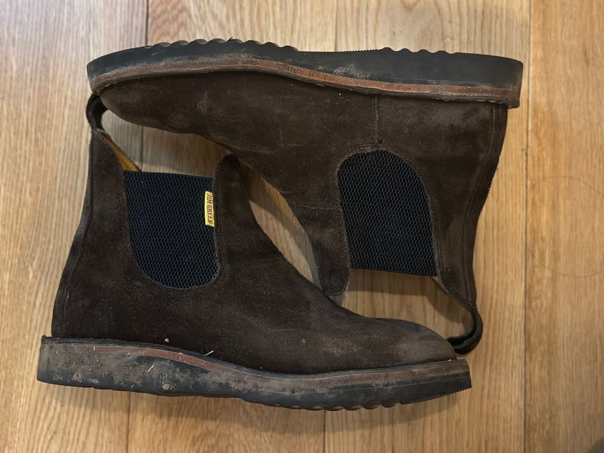 Photo by eschaye on November 3, 2025 of the Jim Green Stockman in Houston Brown Rough Out.