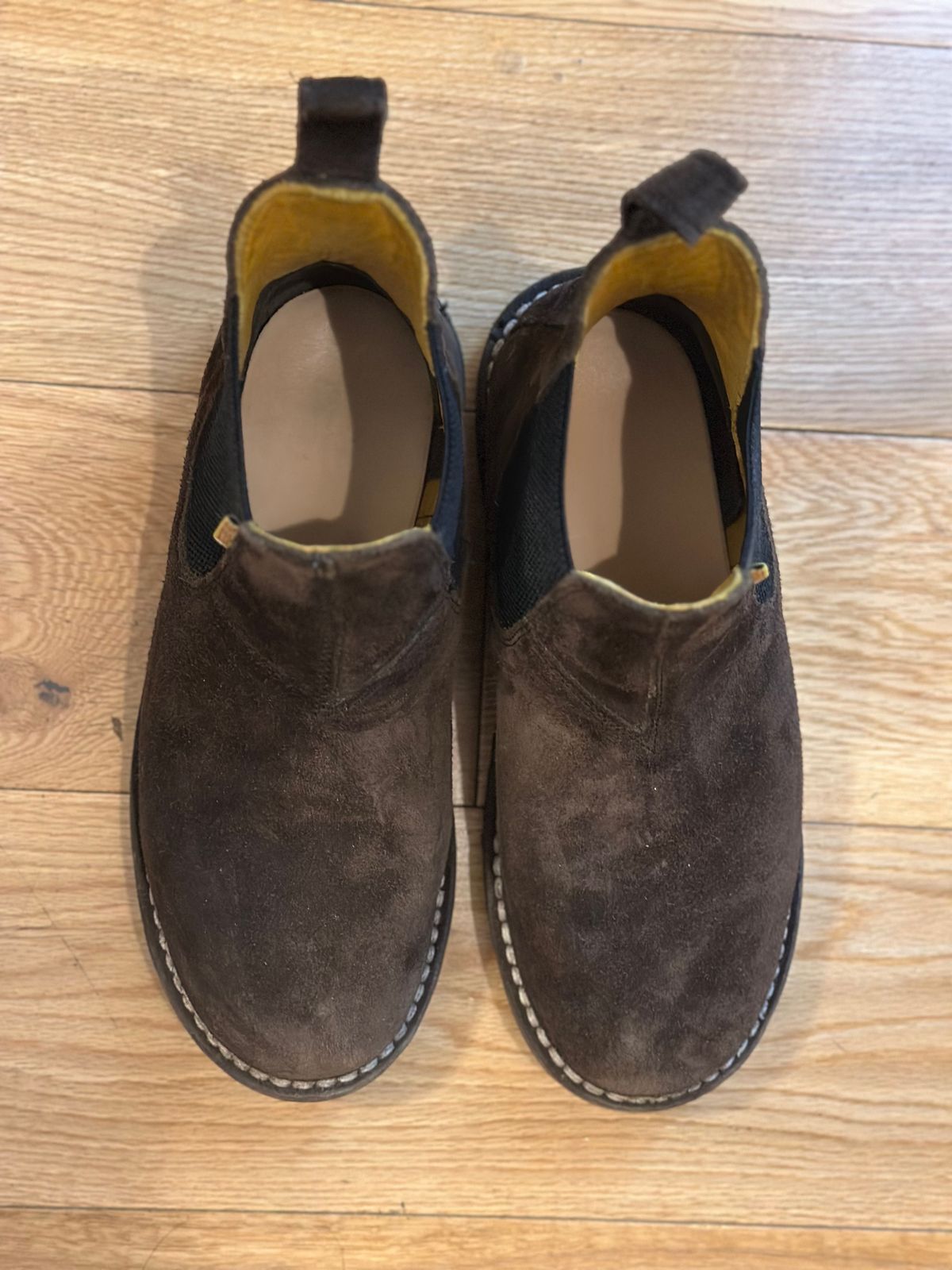 Photo by eschaye on November 3, 2025 of the Jim Green Stockman in Houston Brown Rough Out.