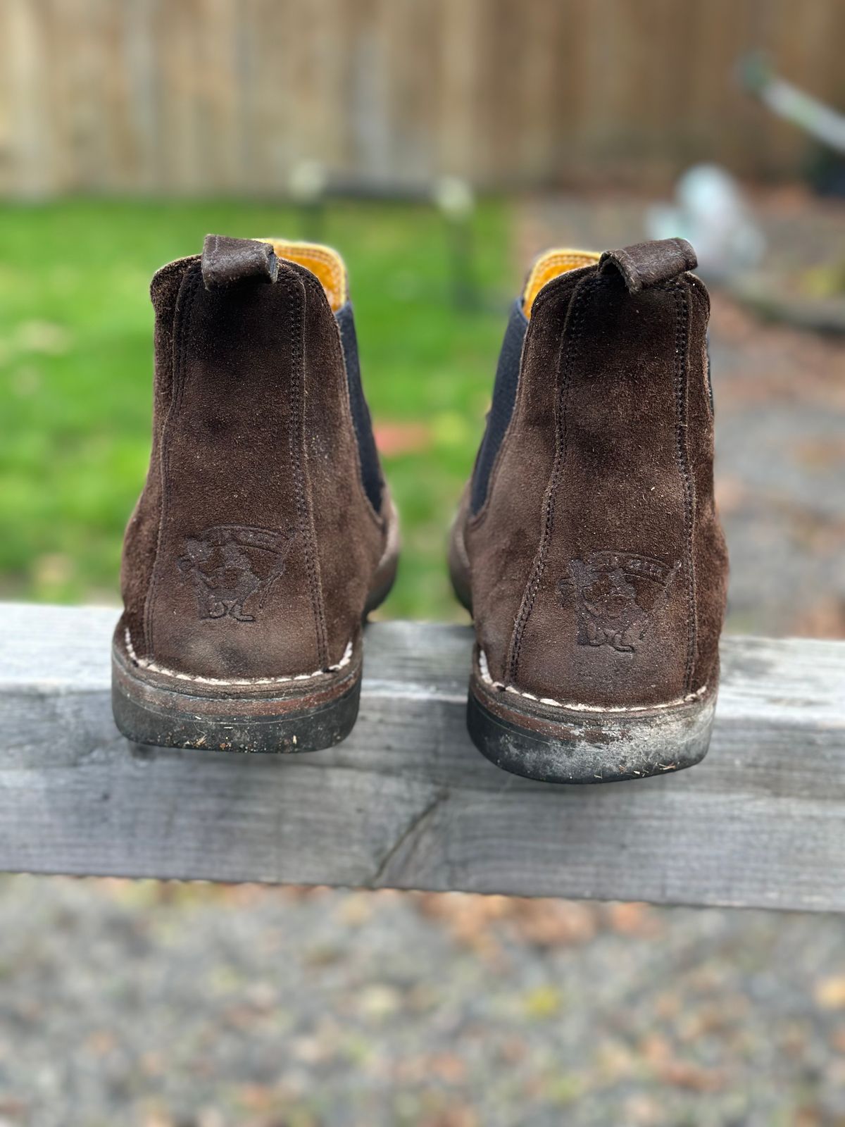 Photo by eschaye on February 2, 2026 of the Jim Green Stockman in Houston Brown Rough Out.