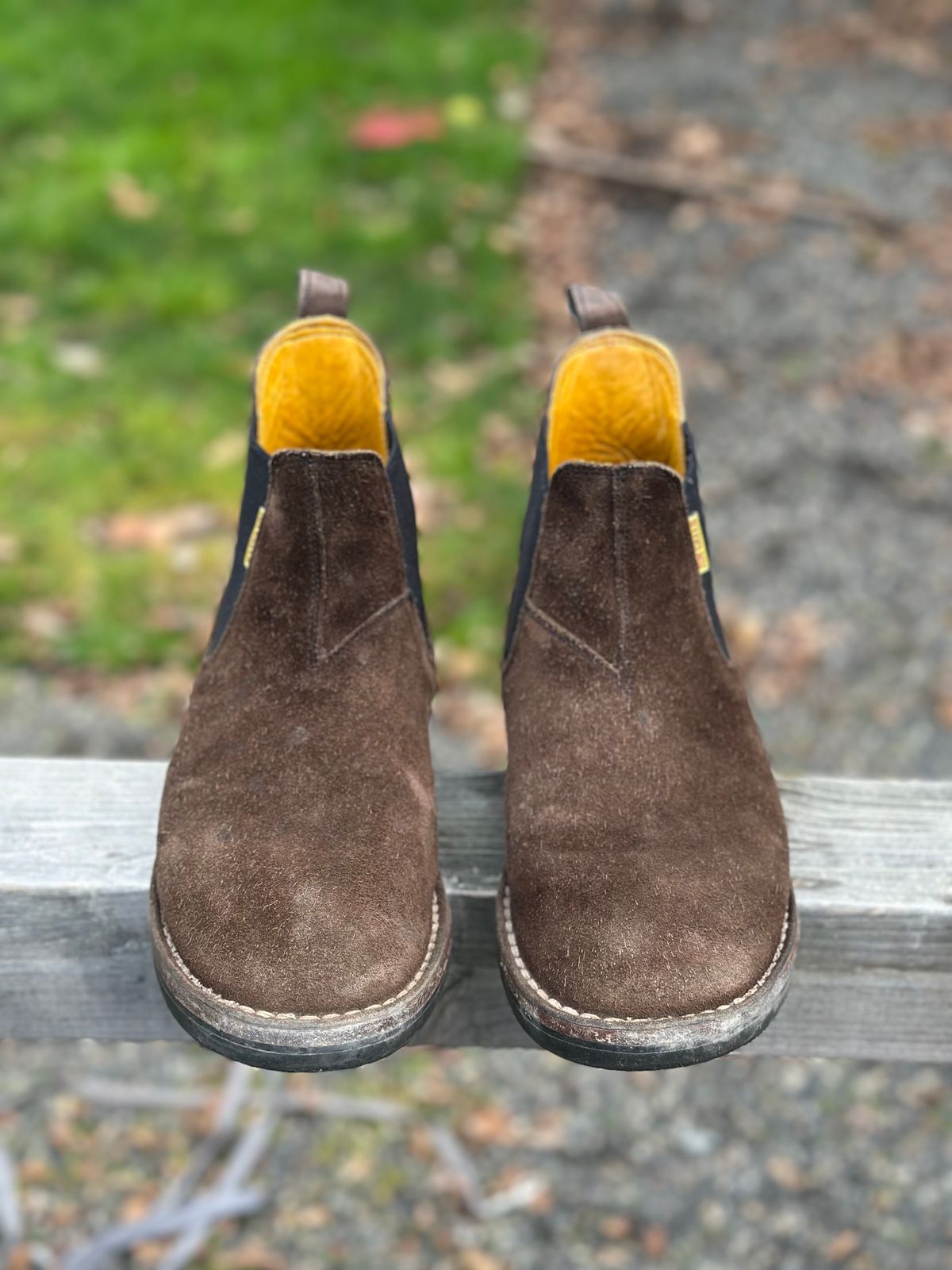 Photo by eschaye on February 2, 2026 of the Jim Green Stockman in Houston Brown Rough Out.