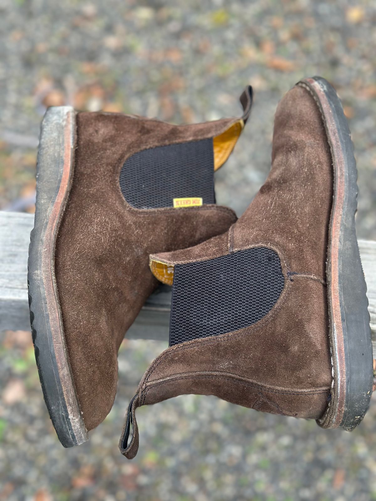 Photo by eschaye on February 2, 2026 of the Jim Green Stockman in Houston Brown Rough Out.