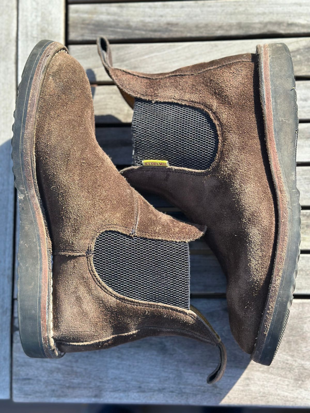 Photo by eschaye on March 4, 2026 of the Jim Green Stockman in Houston Brown Rough Out.