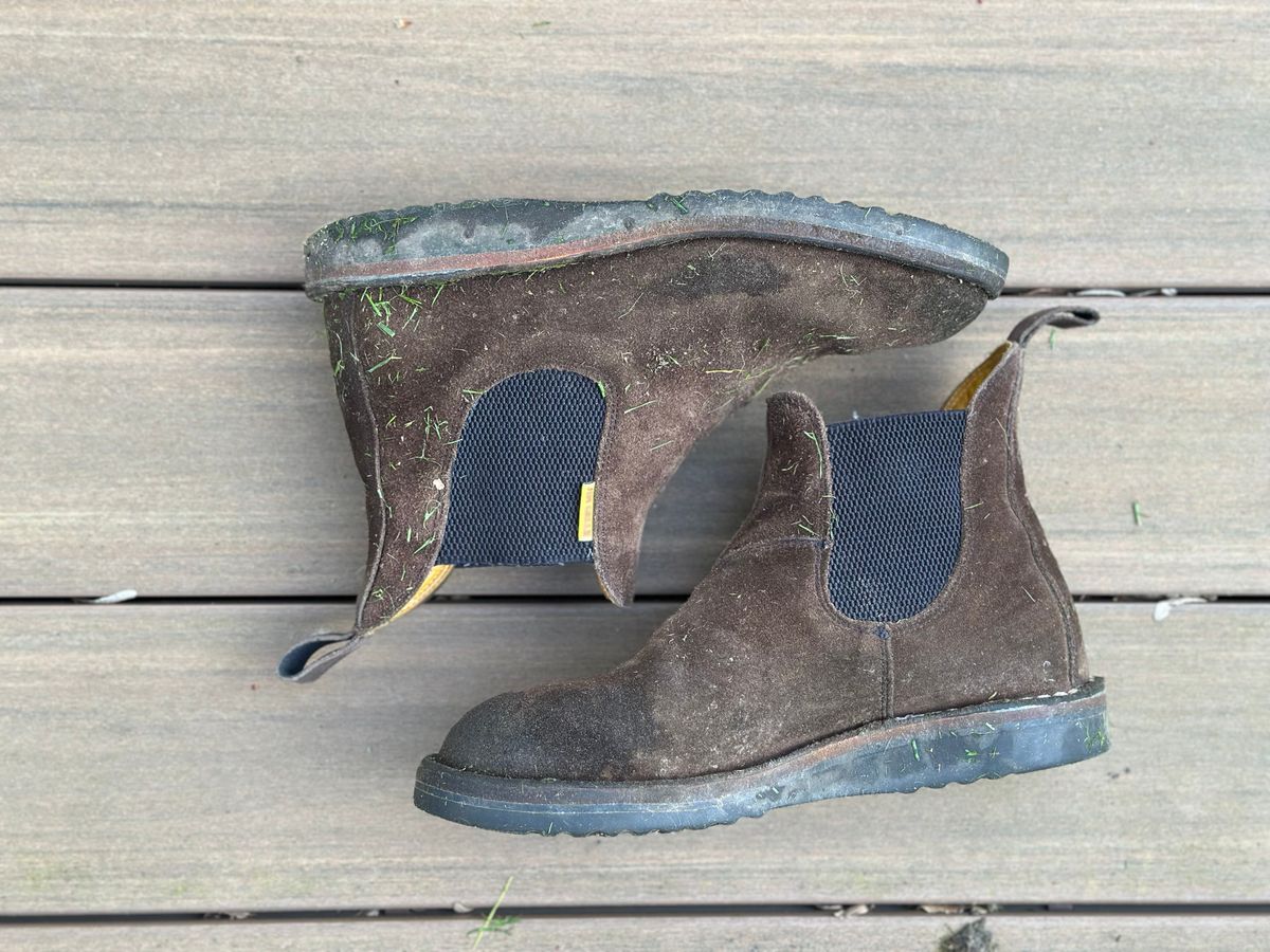 Photo by eschaye on April 5, 2026 of the Jim Green Stockman in Houston Brown Rough Out.