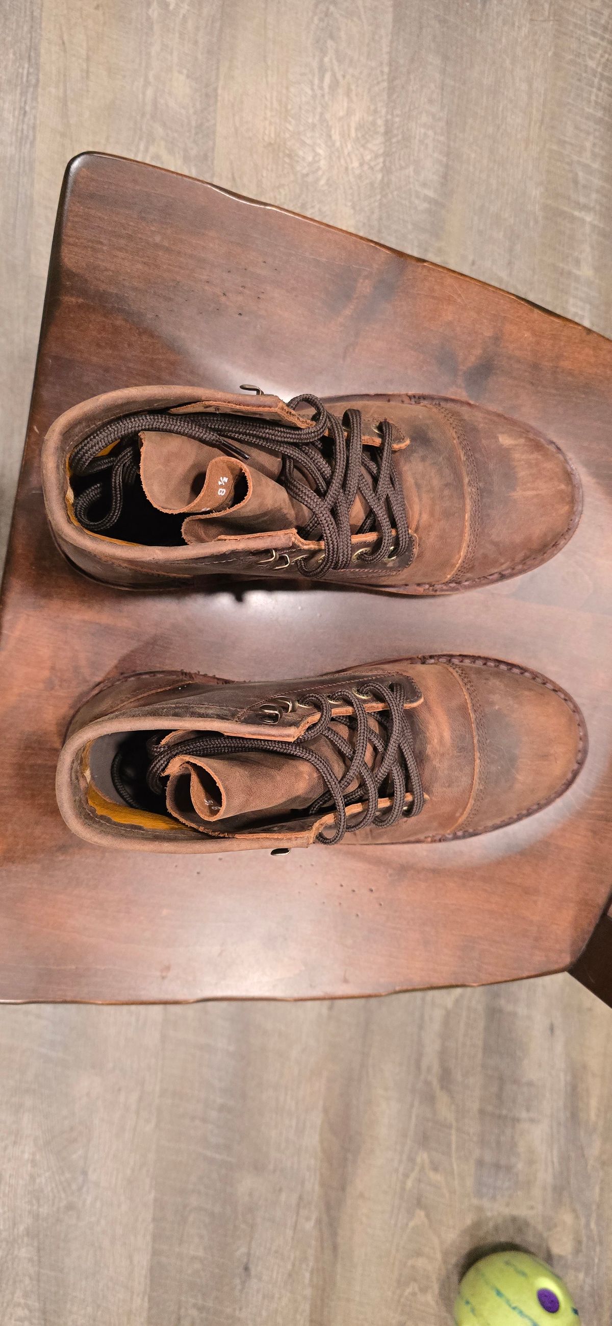 Photo by Tankman613 on October 1, 2025 of the Jim Green CM719 in Brown Full Grain.