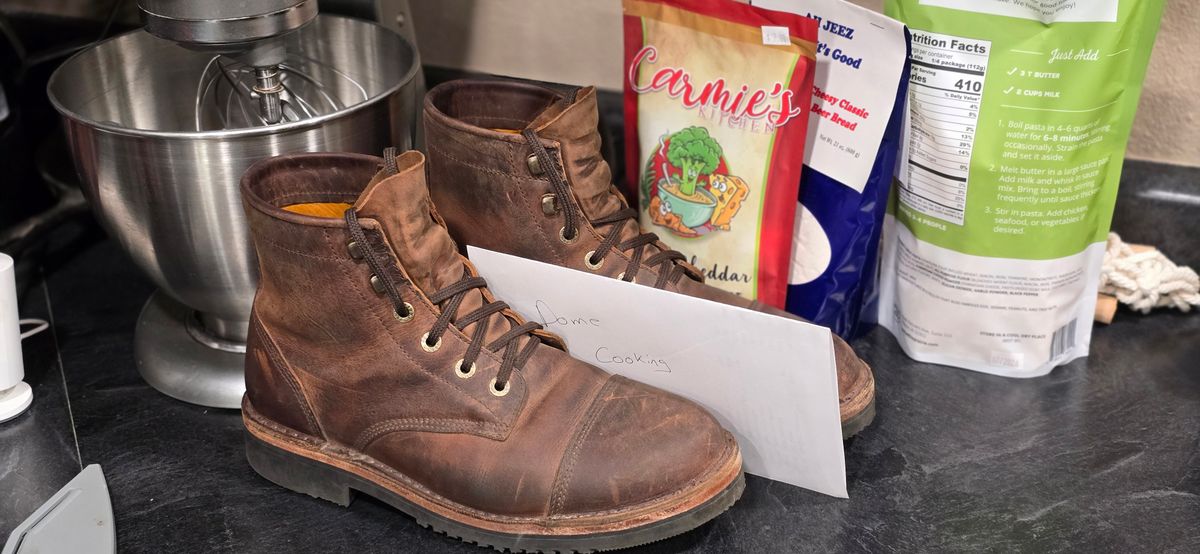 Photo by Tankman613 on November 4, 2025 of the Jim Green CM719 in Brown Full Grain.