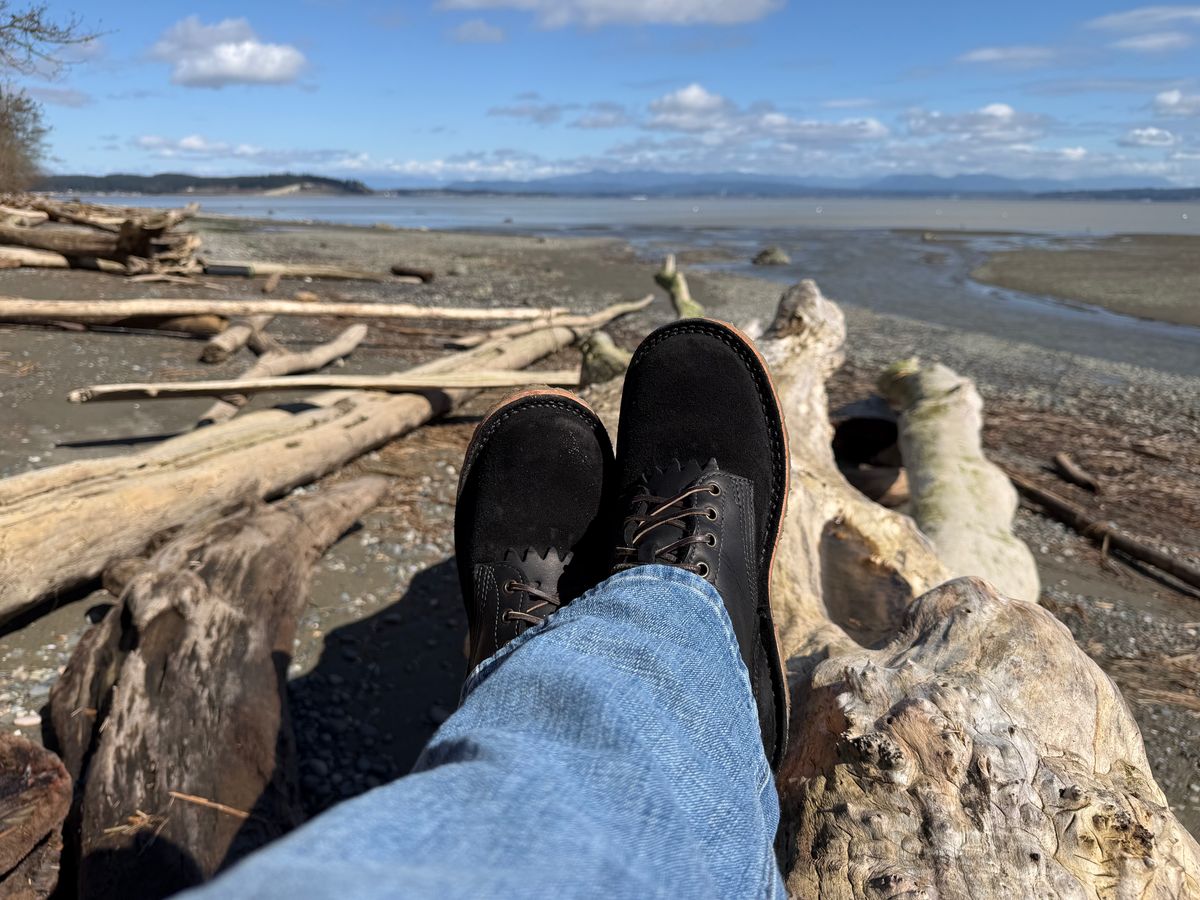 Photo by Weyland on March 21, 2026 of the JK Boots Superduty in Seidel Black Oil Tan.