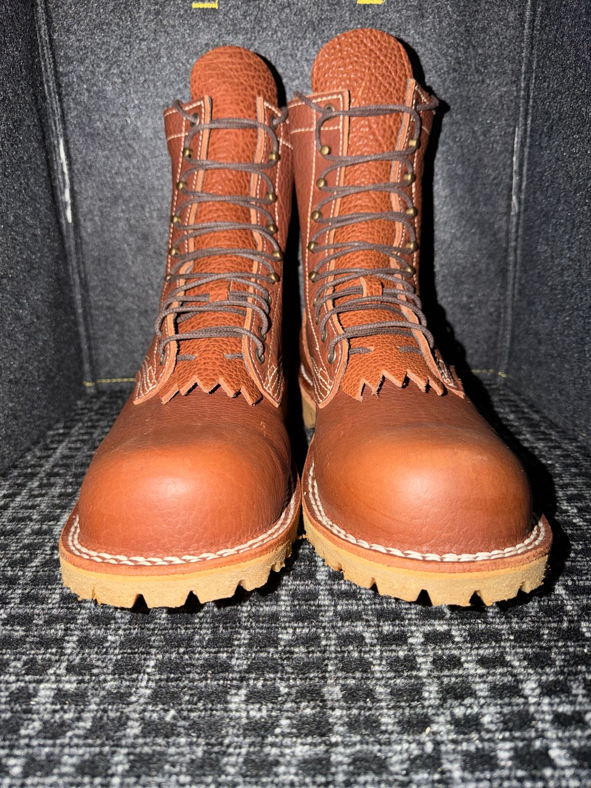 Photo by Michael on April 30, 2026 of the JK Boots O.T. in JK Boots / Canyon Bison Smooth.
