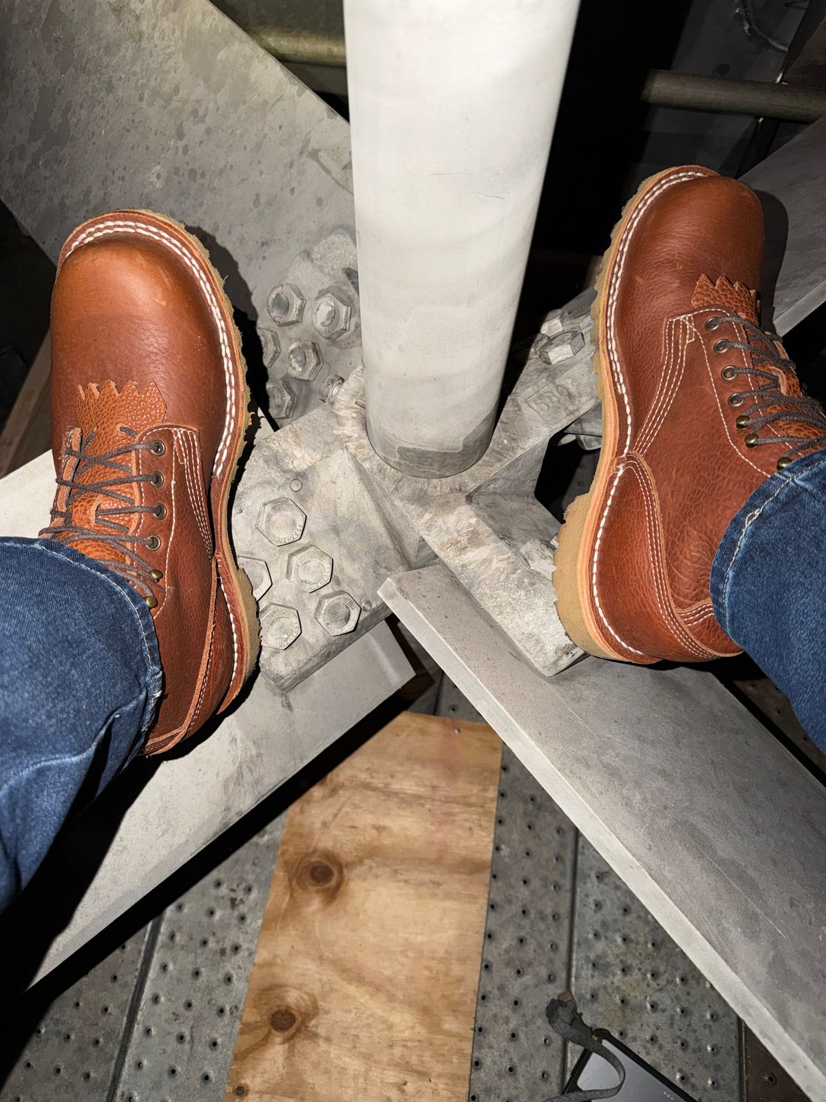 Photo by Michael on May 1, 2026 of the JK Boots O.T. in JK Boots / Canyon Bison Smooth.