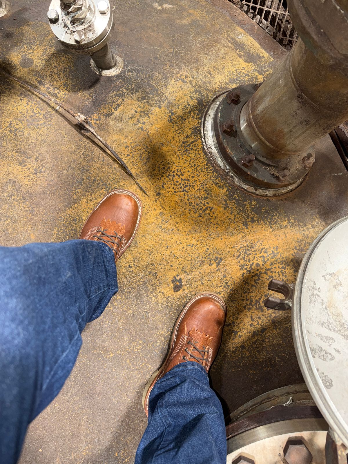 Photo by Michael on May 27, 2026 of the JK Boots O.T. in JK Boots / Canyon Bison Smooth.