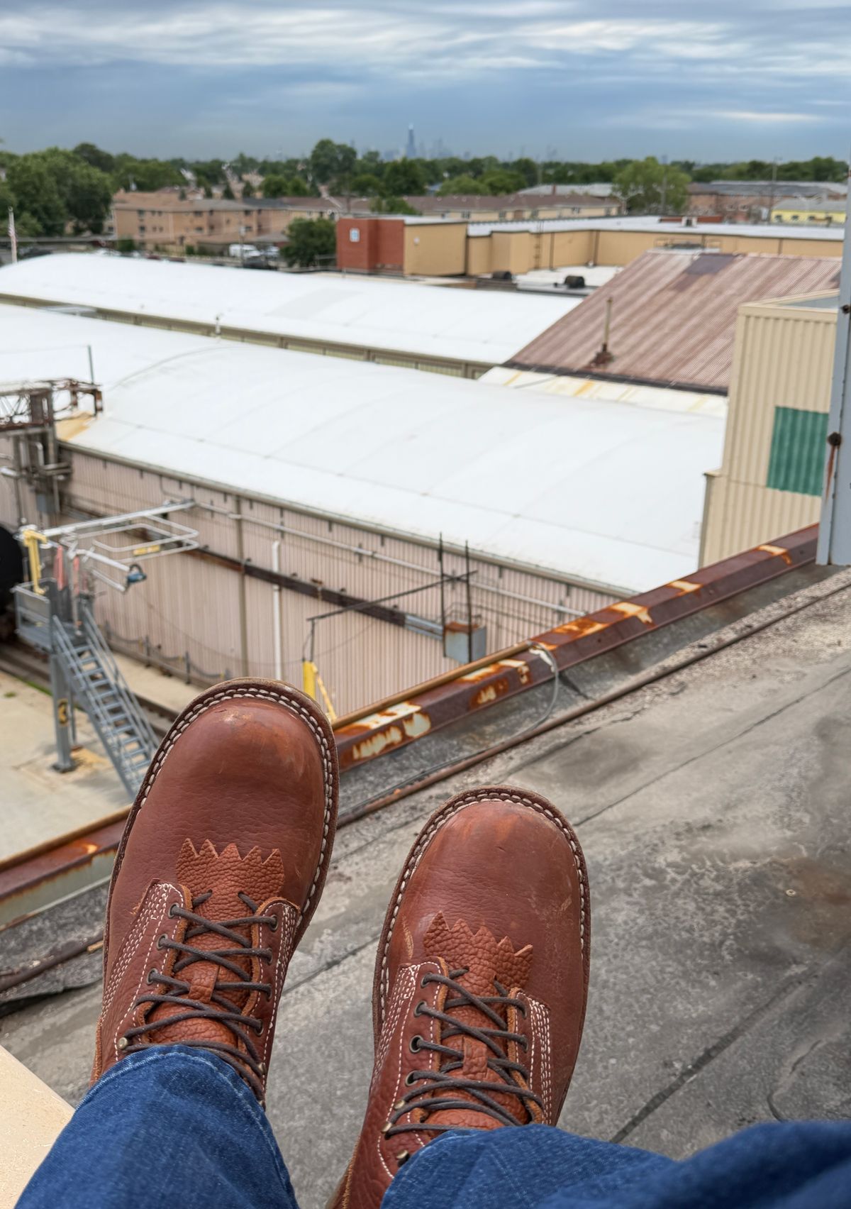 Photo by Michael on June 24, 2026 of the JK Boots O.T. in JK Boots / Canyon Bison Smooth.