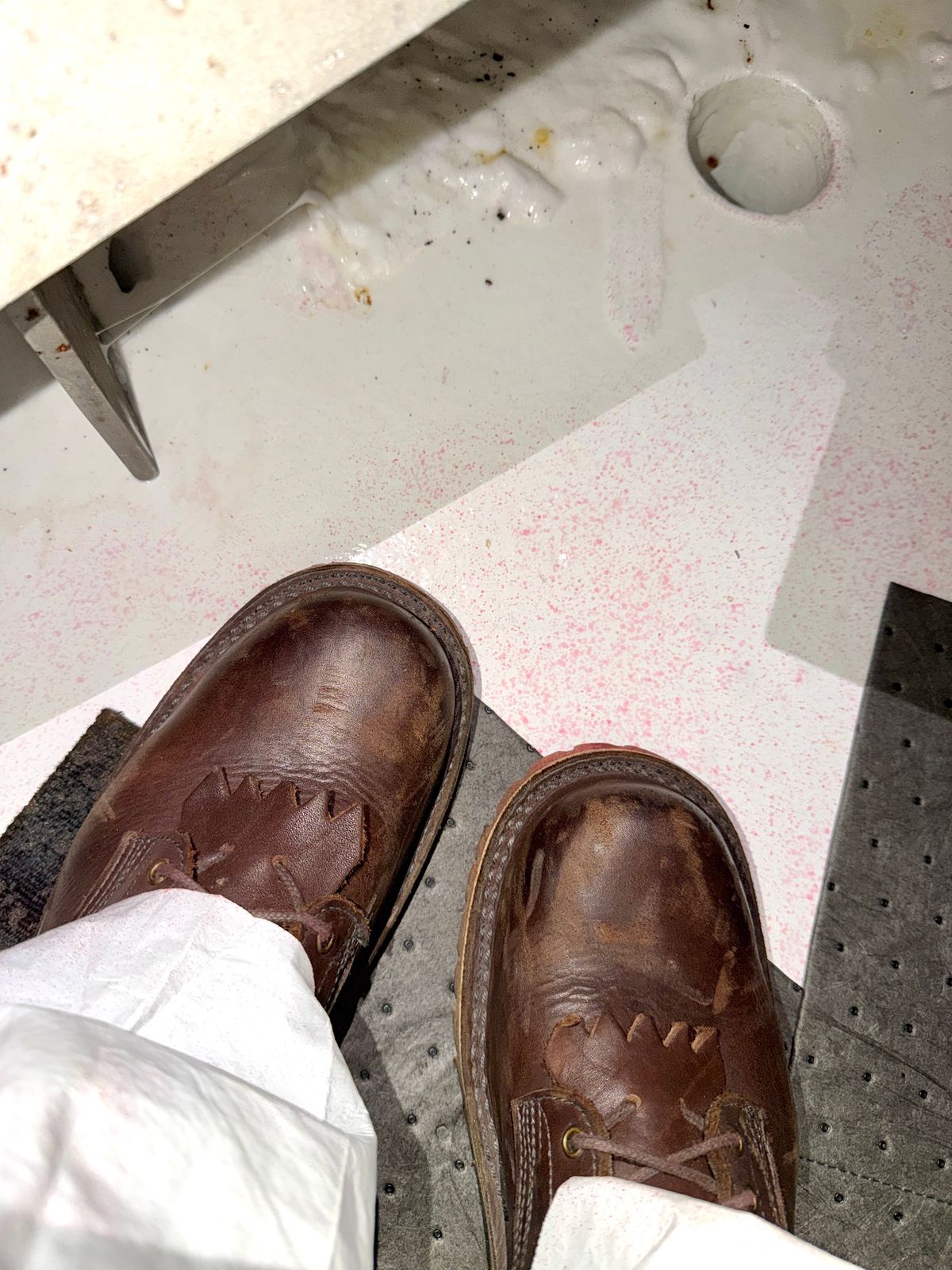 Photo by Michael on April 10, 2026 of the JK Boots O.T. in Seidel Brown Oil Tan.