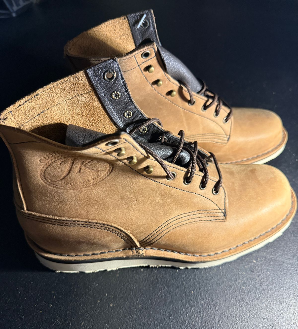 Photo by Michael on October 1, 2025 of the JK Boots 300 in JK Boots / 300 Brown.