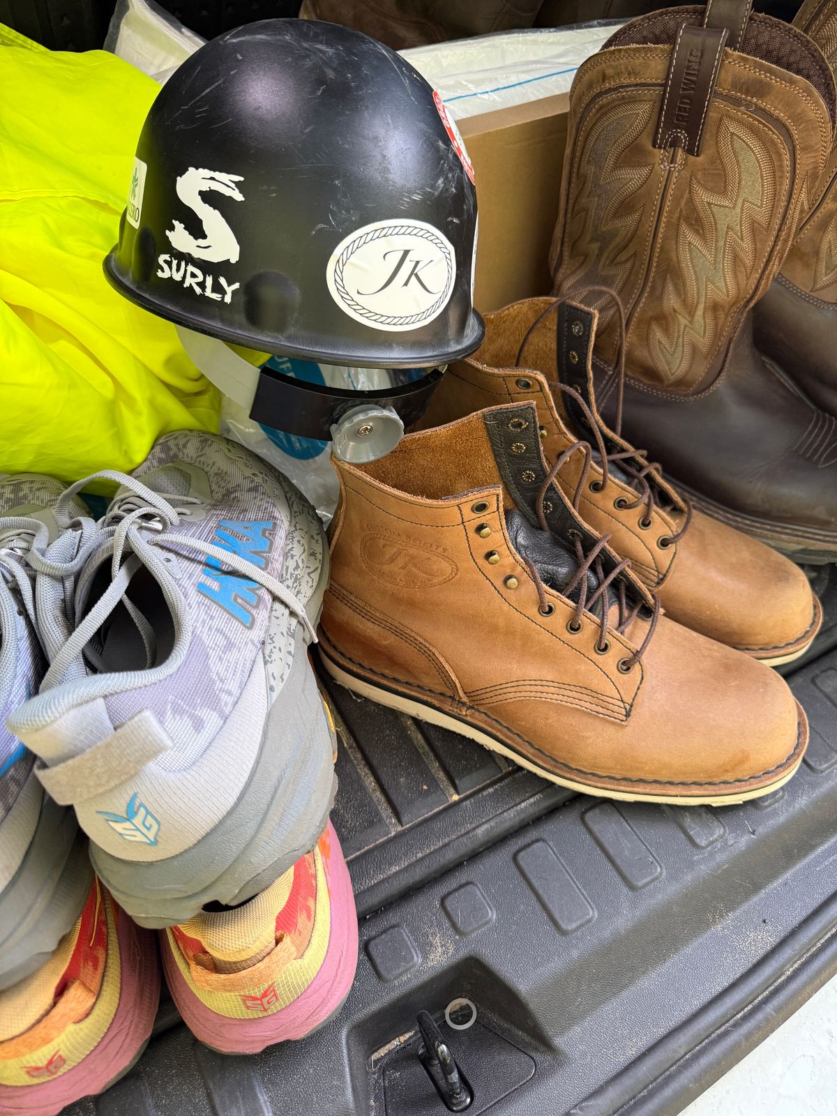 Photo by Michael on October 6, 2025 of the JK Boots 300 in JK Boots / 300 Brown.