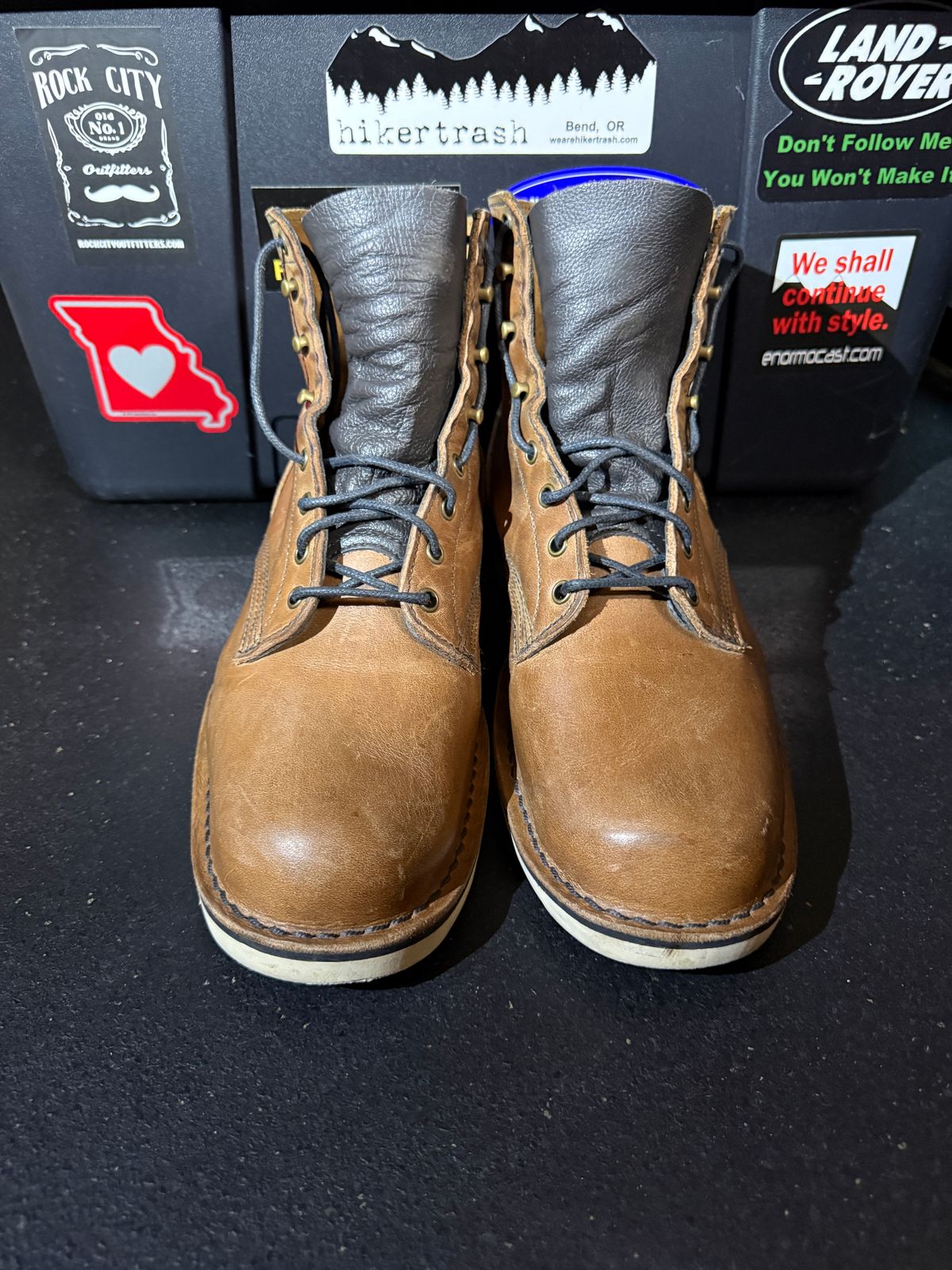 Photo by Michael on November 5, 2025 of the JK Boots 300 in JK Boots / 300 Brown.