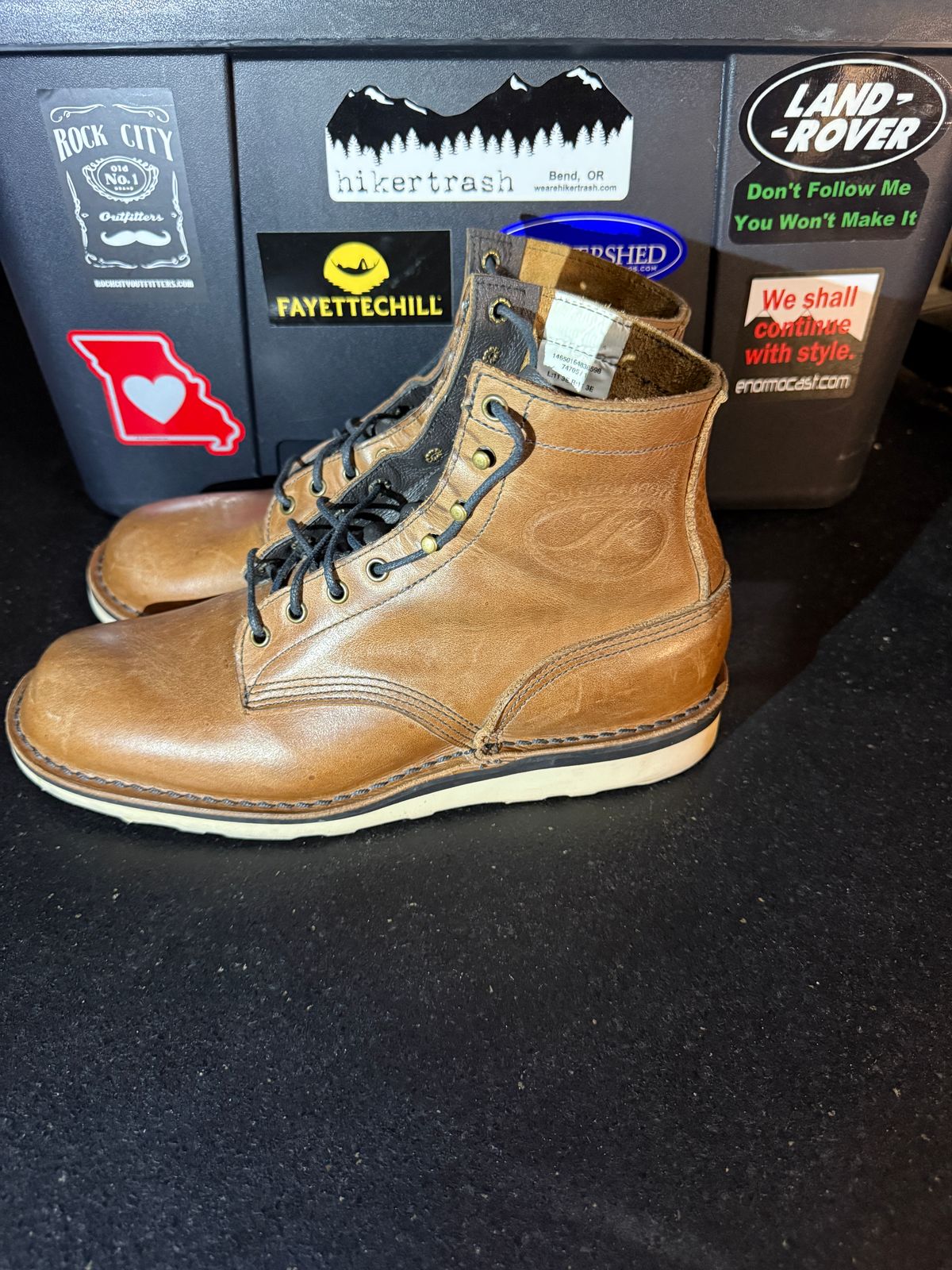 Photo by Michael on November 5, 2025 of the JK Boots 300 in JK Boots / 300 Brown.