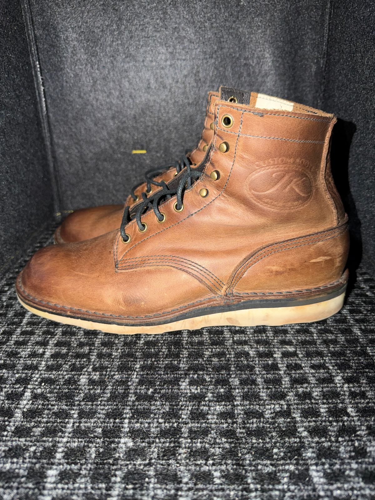 Photo by Michael on December 3, 2025 of the JK Boots 300 in JK Boots / 300 Brown.