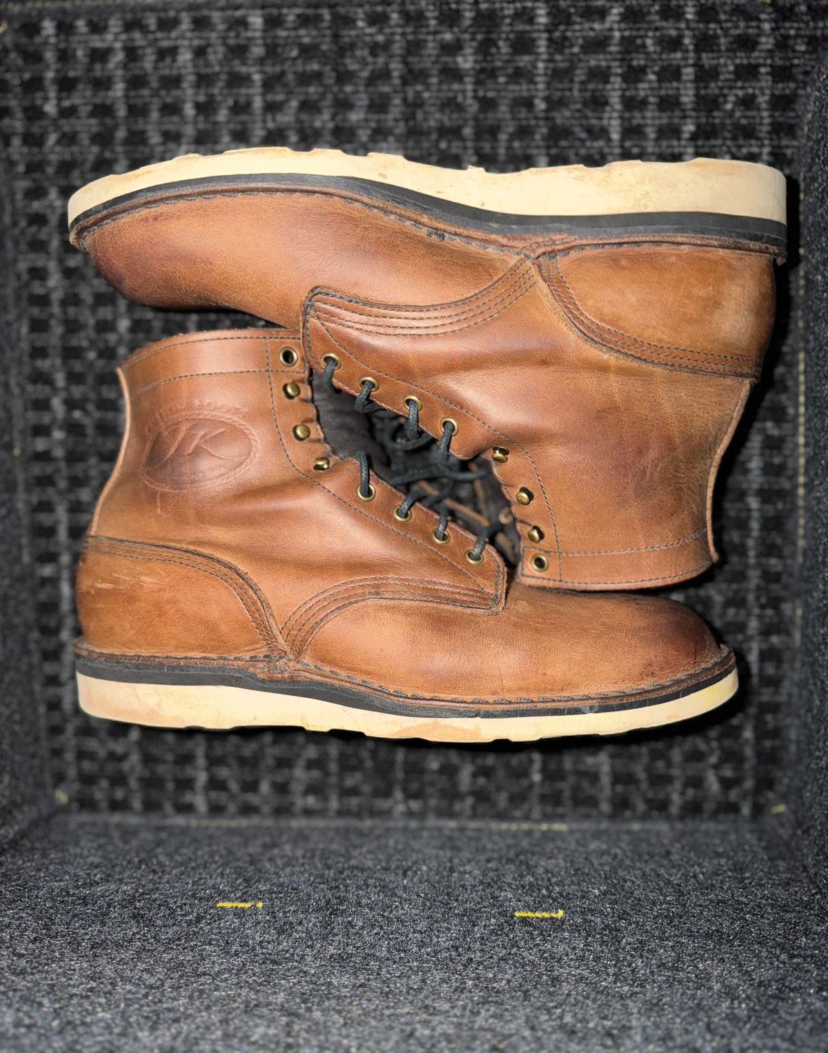 Photo by Michael on December 3, 2025 of the JK Boots 300 in JK Boots / 300 Brown.