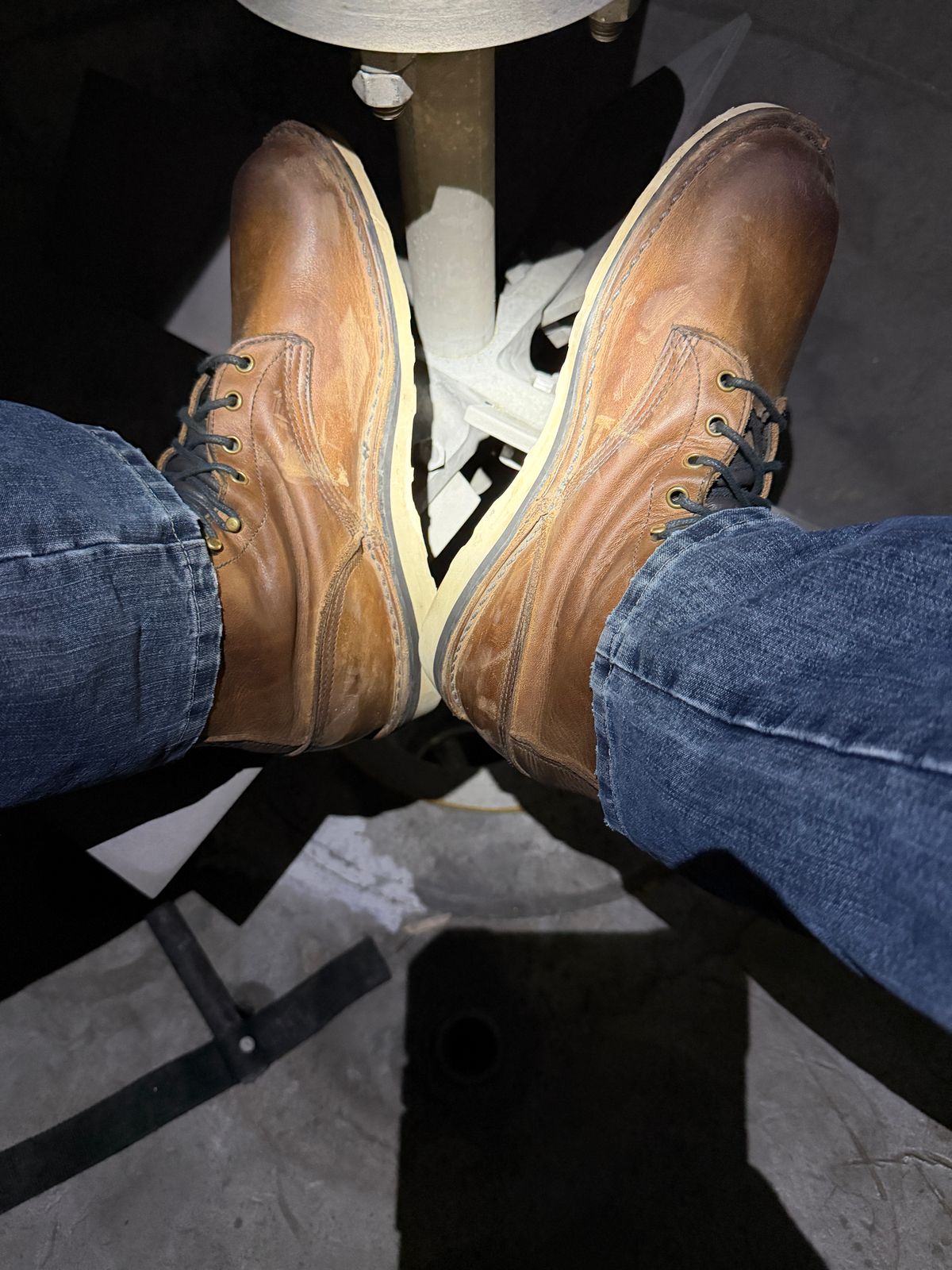 Photo by Michael on December 26, 2025 of the JK Boots 300 in JK Boots / 300 Brown.