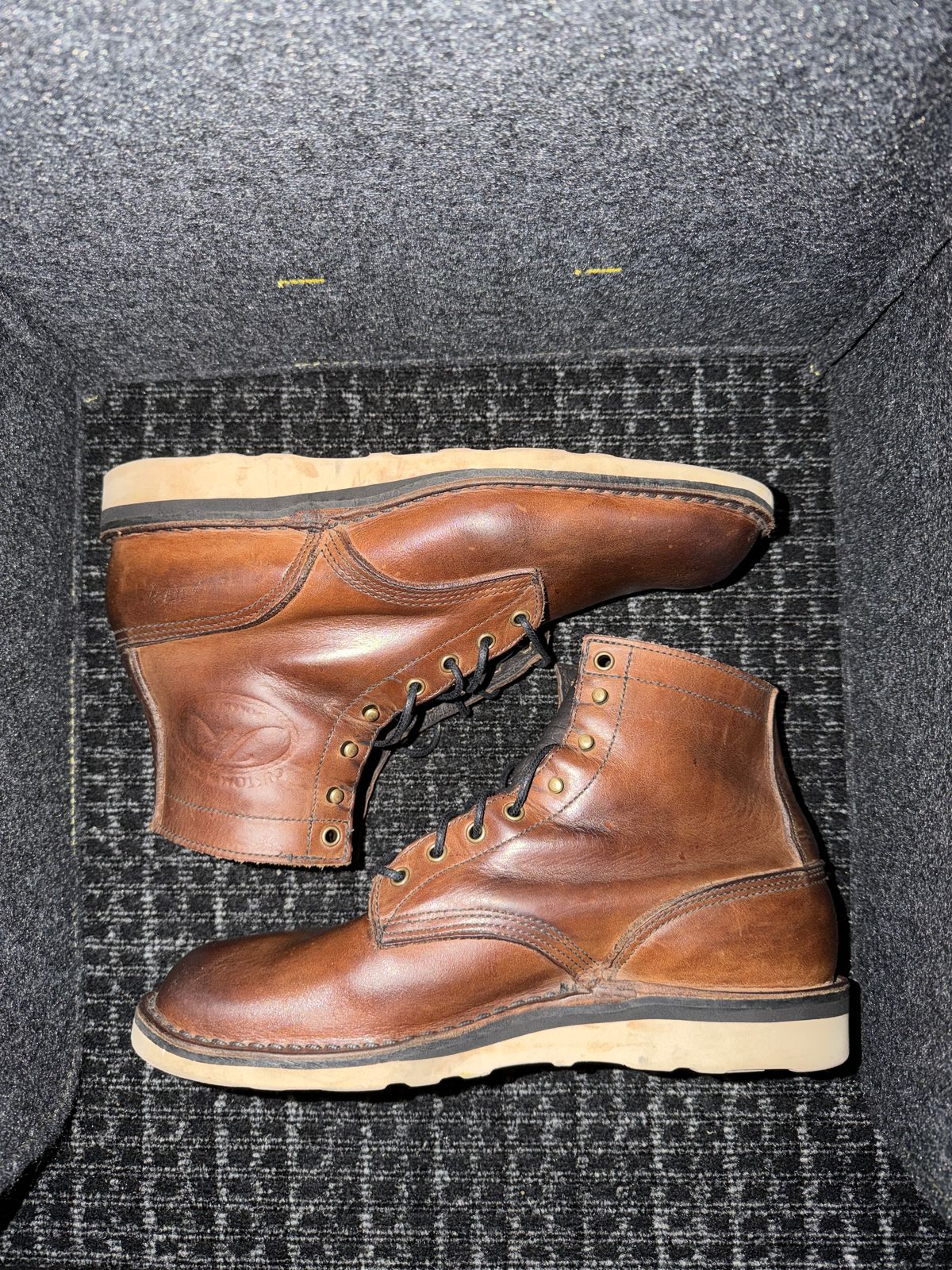 Photo by Michael on January 4, 2026 of the JK Boots 300 in JK Boots / 300 Brown.
