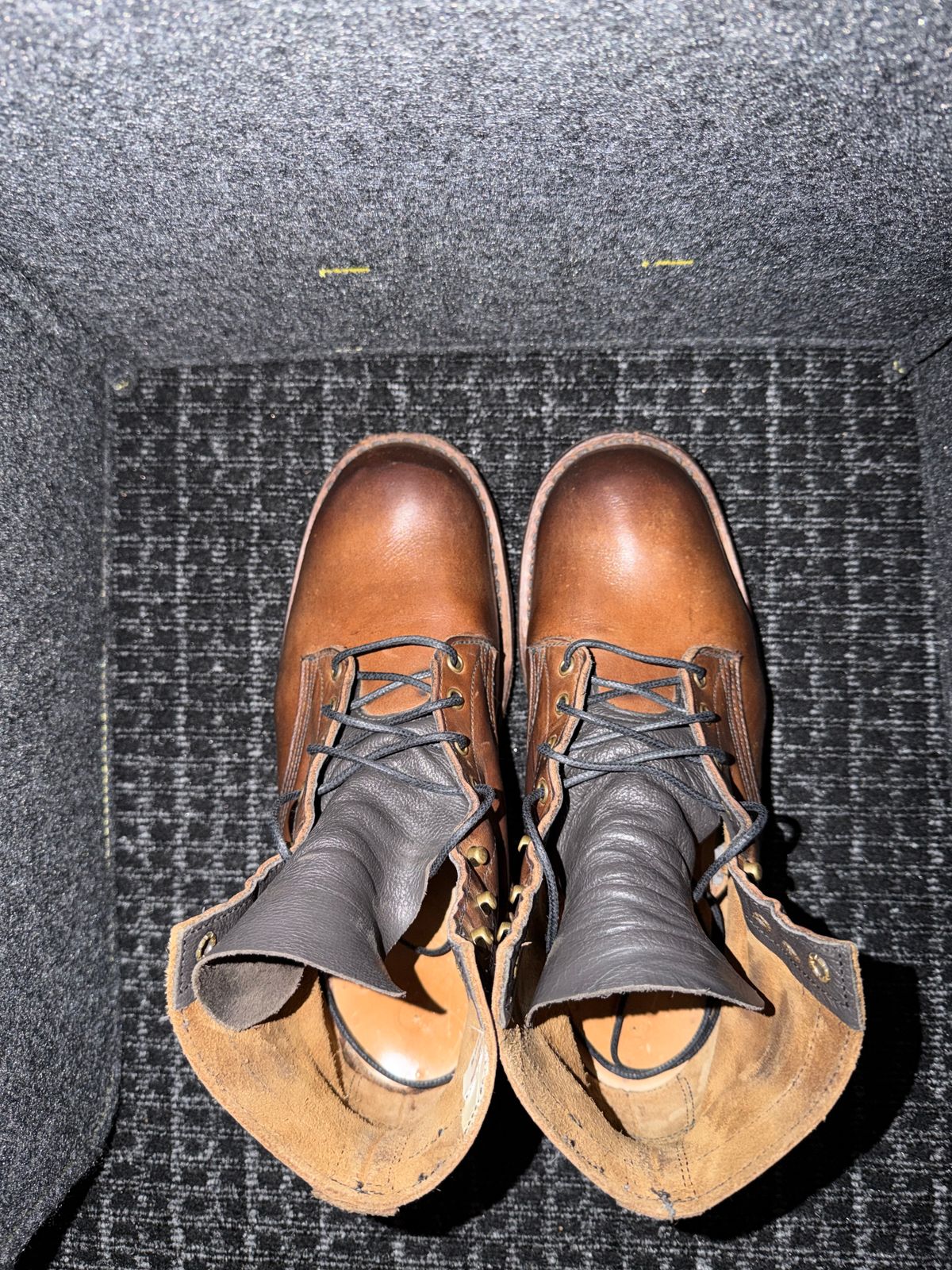 Photo by Michael on January 4, 2026 of the JK Boots 300 in JK Boots / 300 Brown.