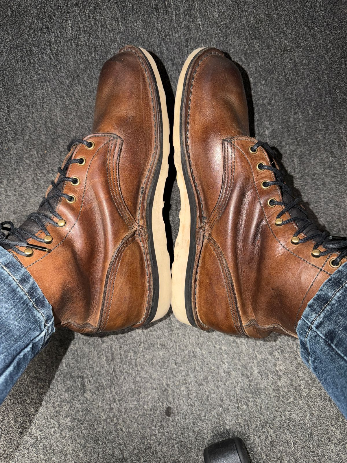 Photo by Michael on January 6, 2026 of the JK Boots 300 in JK Boots / 300 Brown.