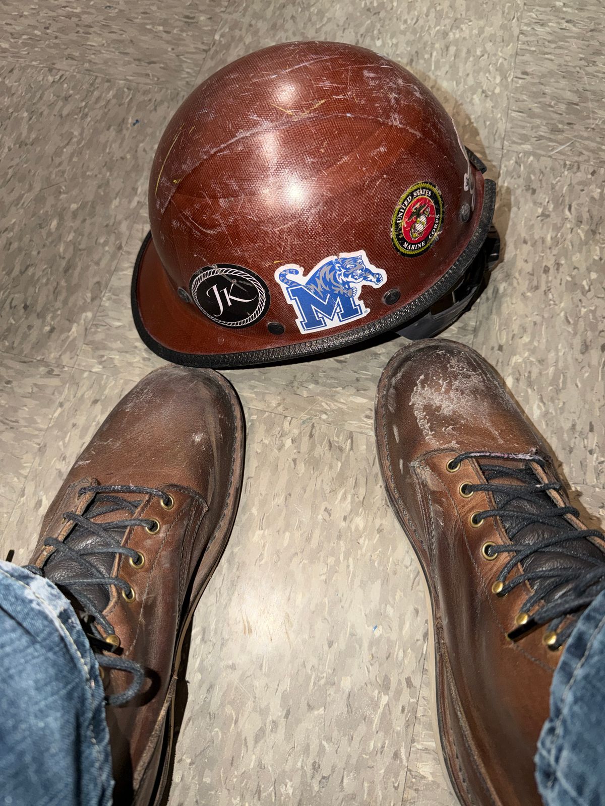 Photo by Michael on February 26, 2026 of the JK Boots 300 in JK Boots / 300 Brown.