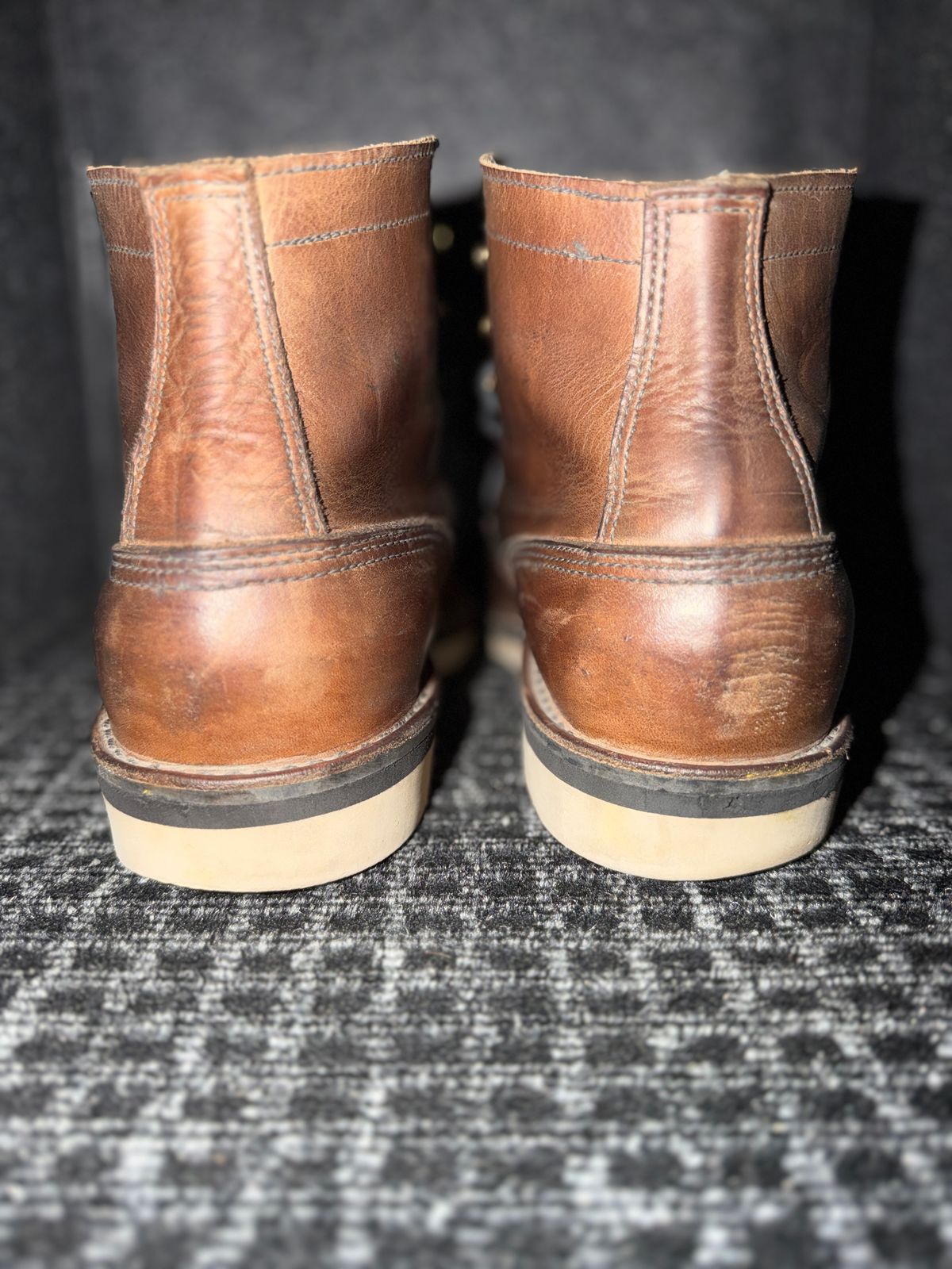 Photo by Michael on March 3, 2026 of the JK Boots 300 in JK Boots / 300 Brown.