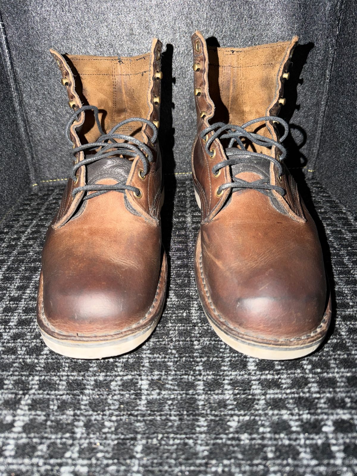 Photo by Michael on March 3, 2026 of the JK Boots 300 in JK Boots / 300 Brown.