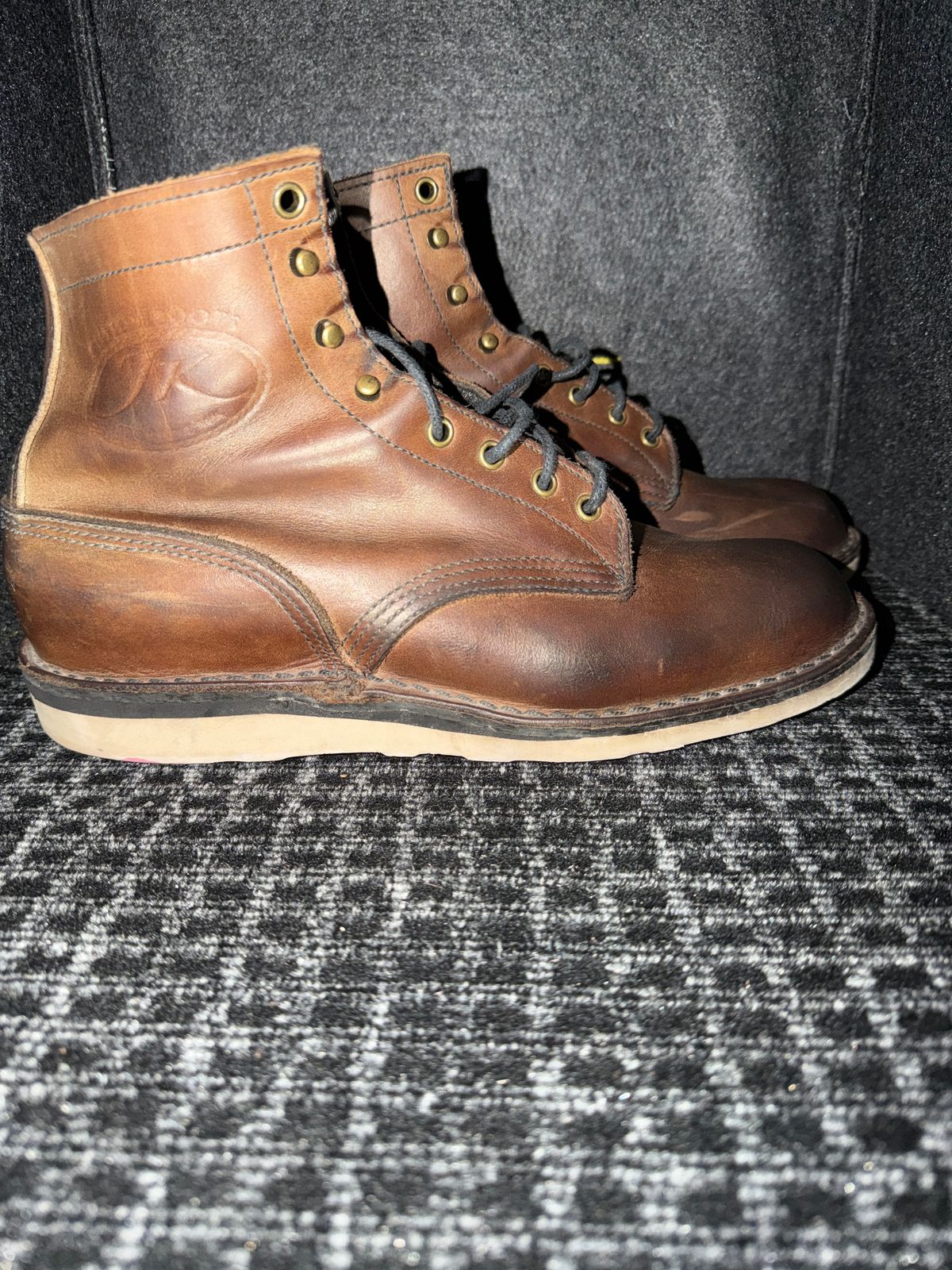 Photo by Michael on March 3, 2026 of the JK Boots 300 in JK Boots / 300 Brown.