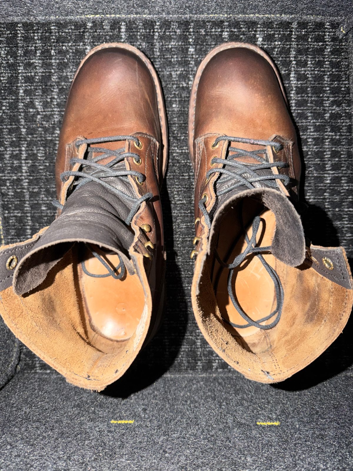 Photo by Michael on March 3, 2026 of the JK Boots 300 in JK Boots / 300 Brown.