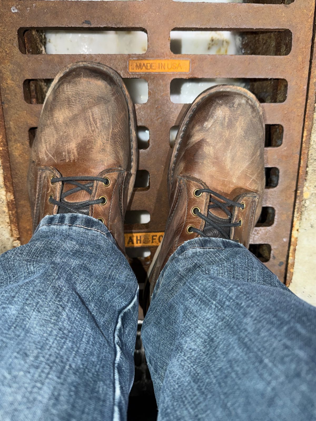 Photo by Michael on March 31, 2026 of the JK Boots 300 in JK Boots / 300 Brown.