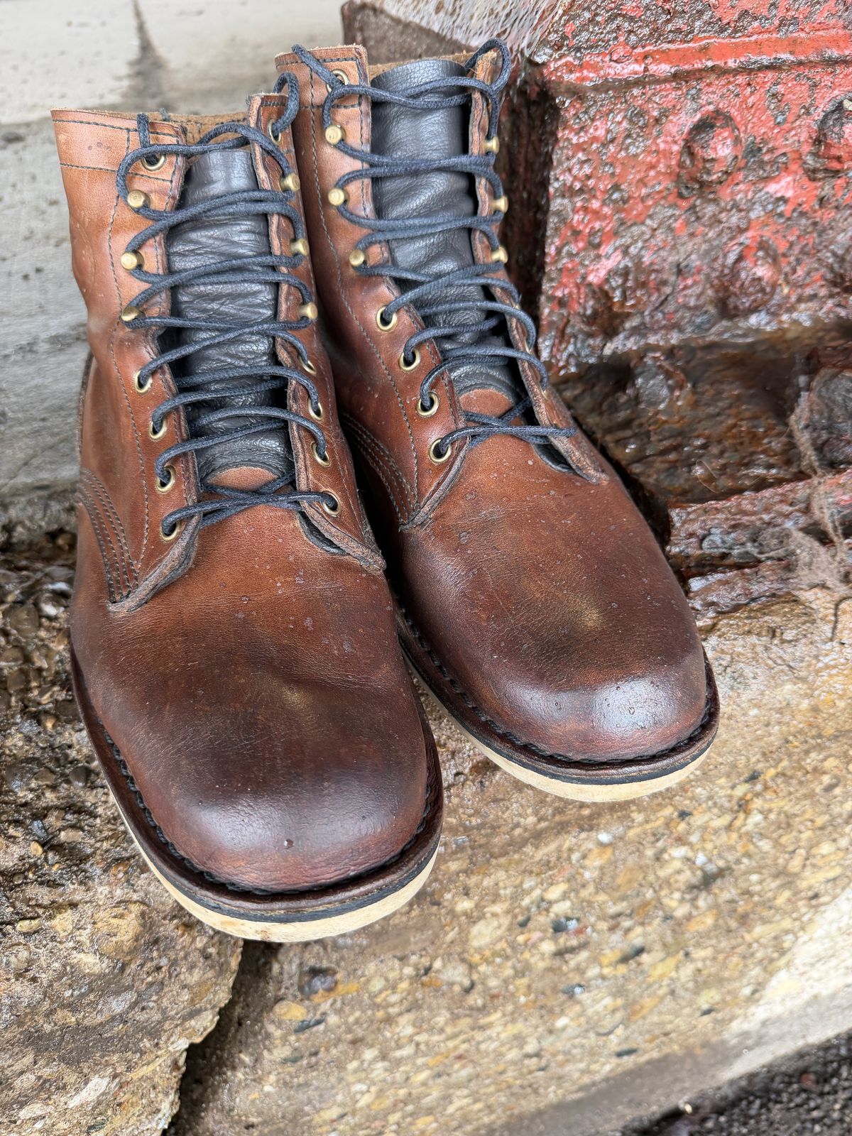 Photo by Michael on April 1, 2026 of the JK Boots 300 in JK Boots / 300 Brown.