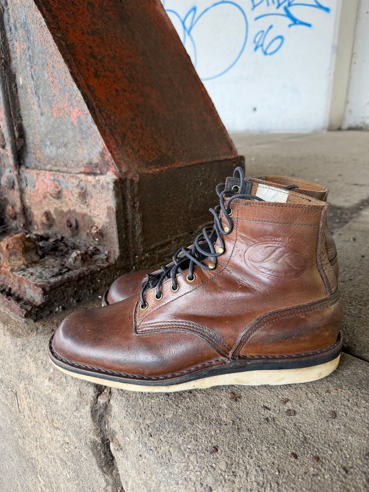 Photo by Michael on April 1, 2026 of the JK Boots 300 in JK Boots / 300 Brown.