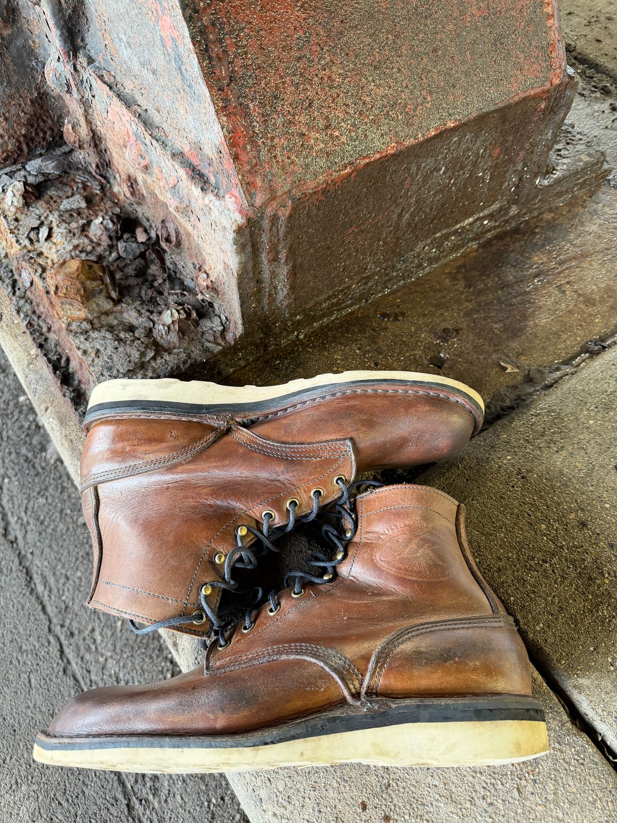 Photo by Michael on April 1, 2026 of the JK Boots 300 in JK Boots / 300 Brown.