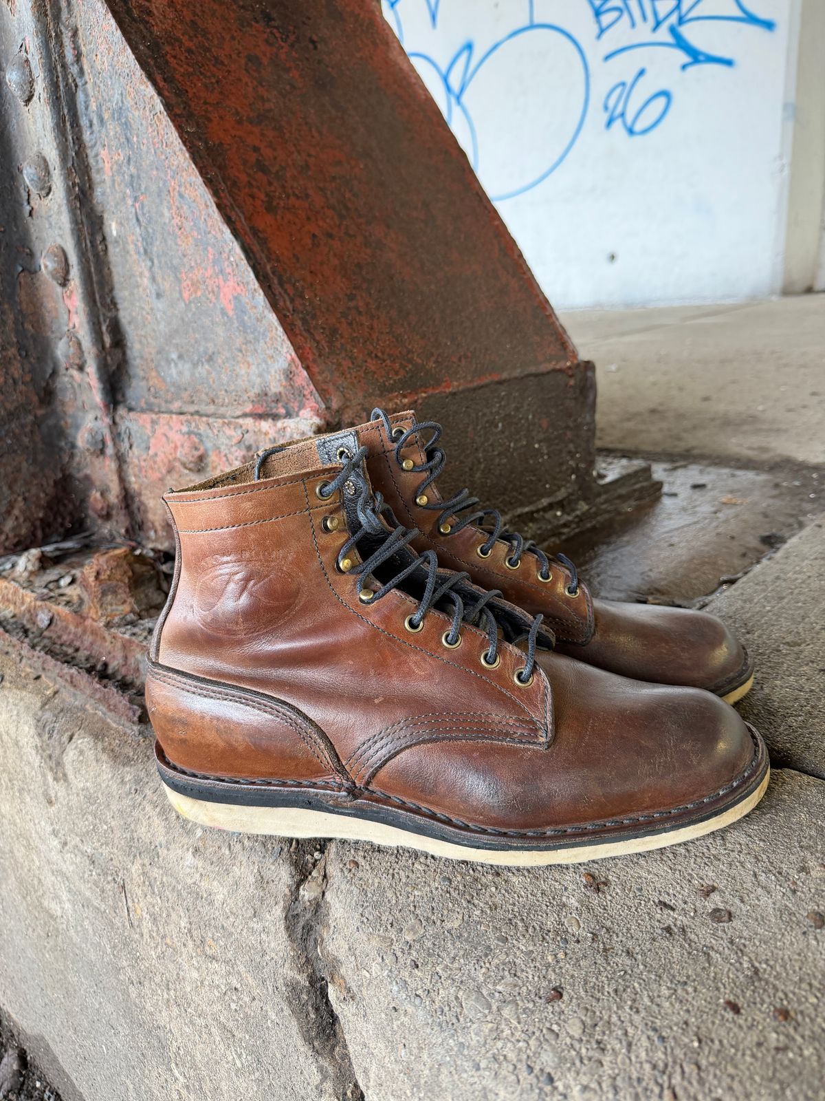 Photo by Michael on April 1, 2026 of the JK Boots 300 in JK Boots / 300 Brown.