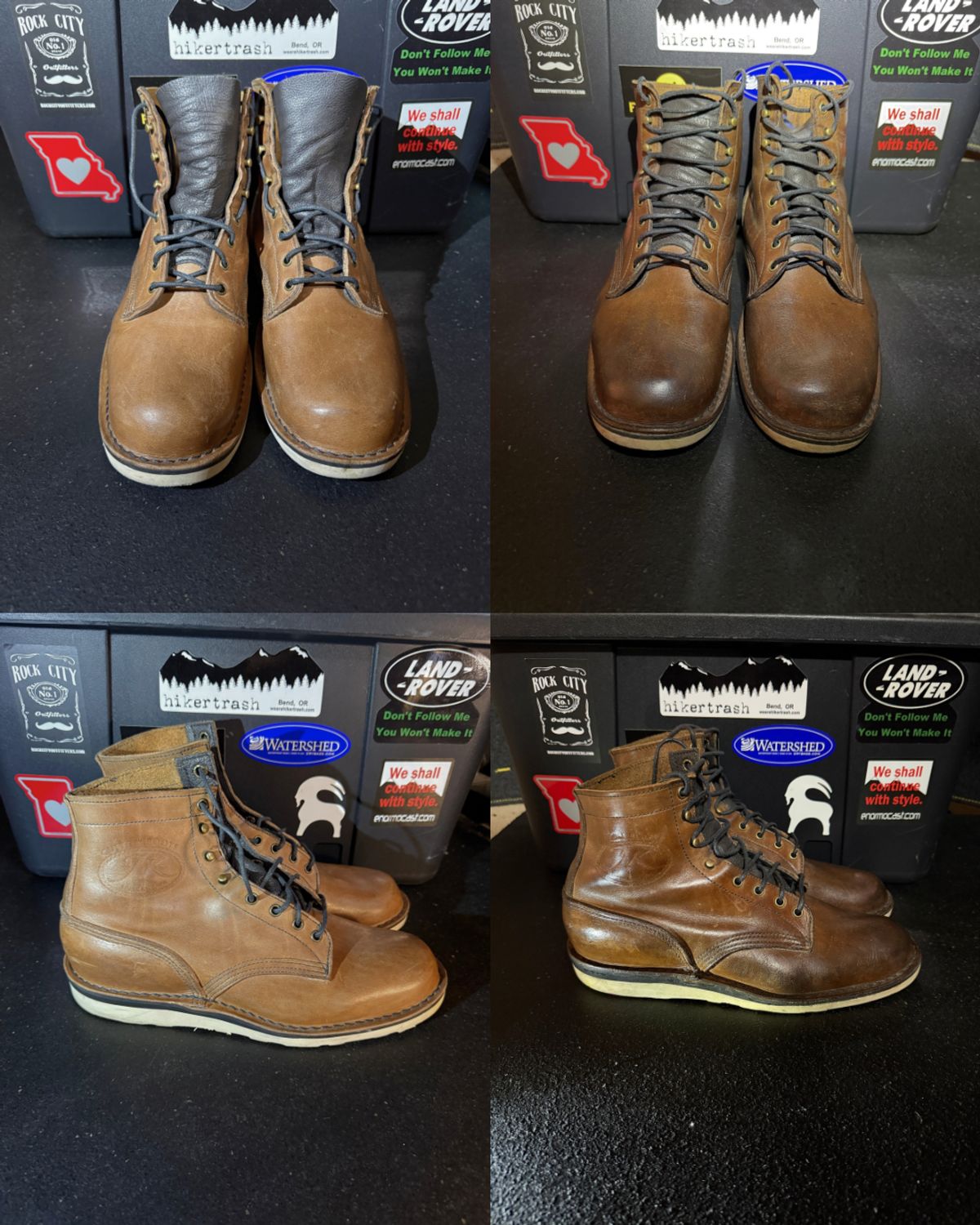 Photo by Michael on April 6, 2026 of the JK Boots 300 in JK Boots / 300 Brown.