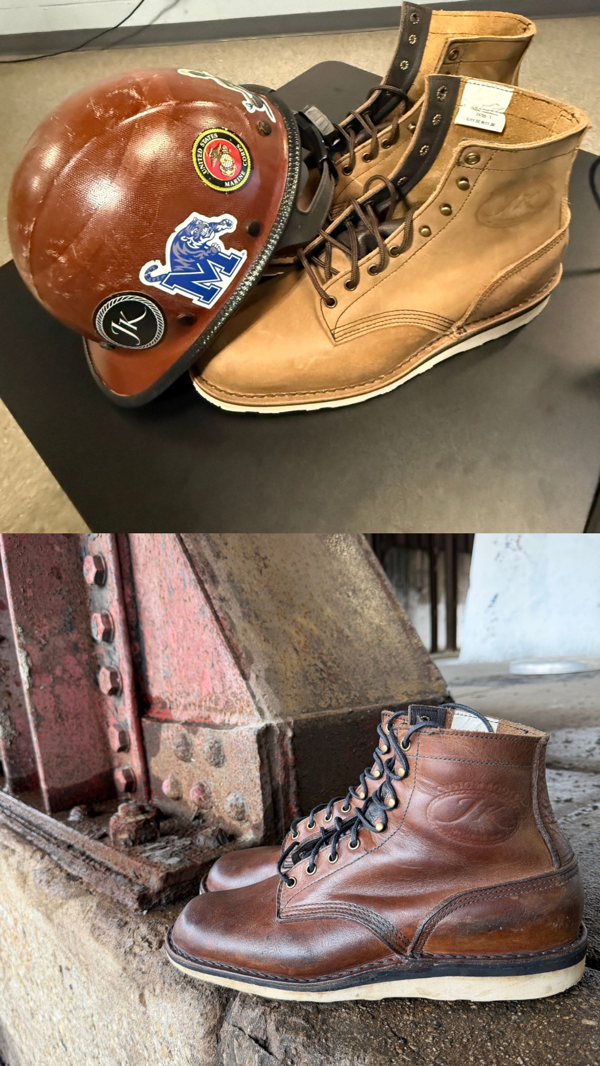 Photo by Michael on April 6, 2026 of the JK Boots 300 in JK Boots / 300 Brown.