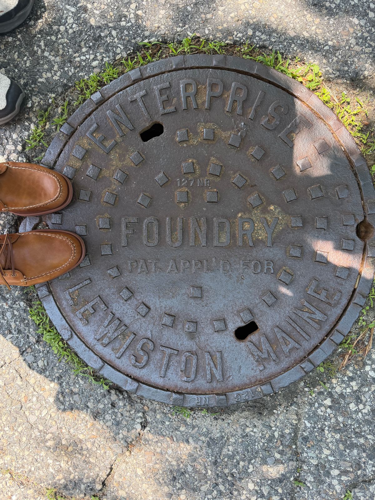 Photo by Michael on June 12, 2026 of the Quoddy Blucher in Quoddy Whiskey.