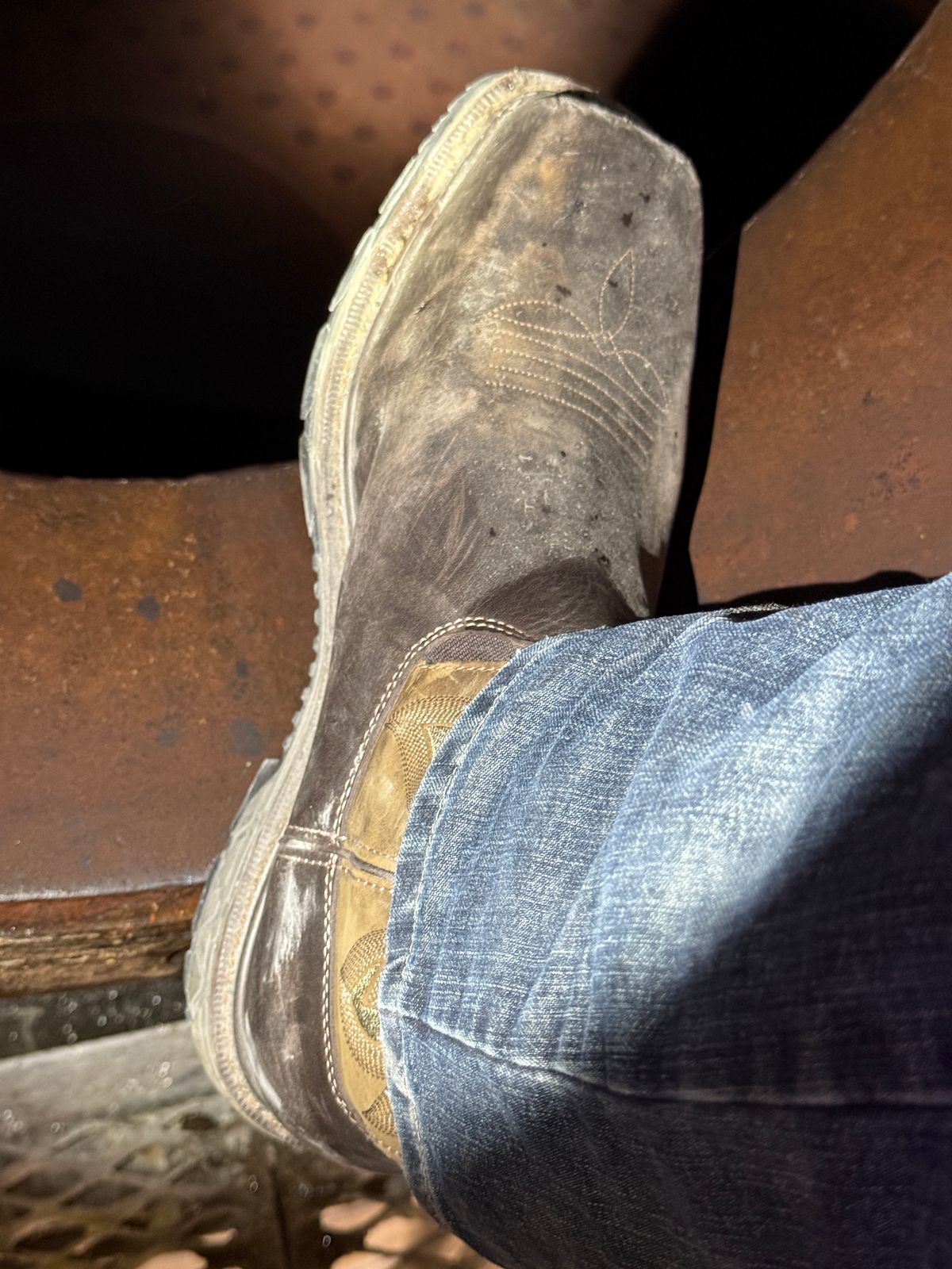 Photo by Michael on April 30, 2025 of the Red Wing 2227 Rio Flex in S.B. Foot Black Boomer.