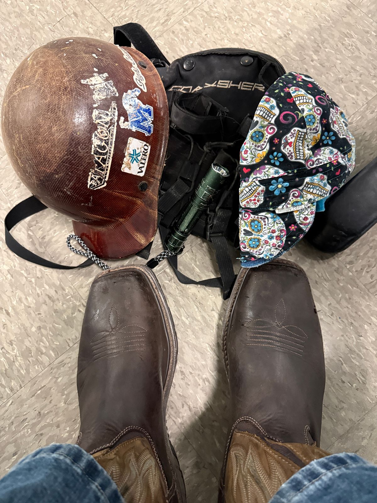 Photo by Michael on August 14, 2025 of the Red Wing 2227 Rio Flex in S.B. Foot Black Boomer.