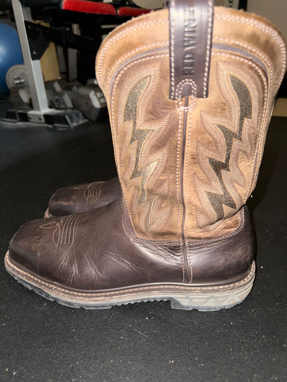 Photo by Michael on October 4, 2025 of the Red Wing 2227 Rio Flex in S.B. Foot Black Boomer.