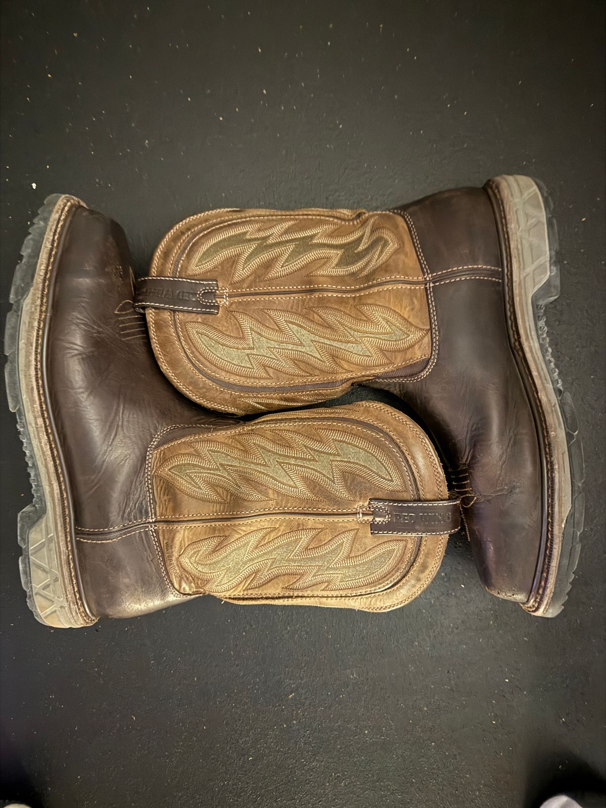 Photo by Michael on October 4, 2025 of the Red Wing 2227 Rio Flex in S.B. Foot Black Boomer.